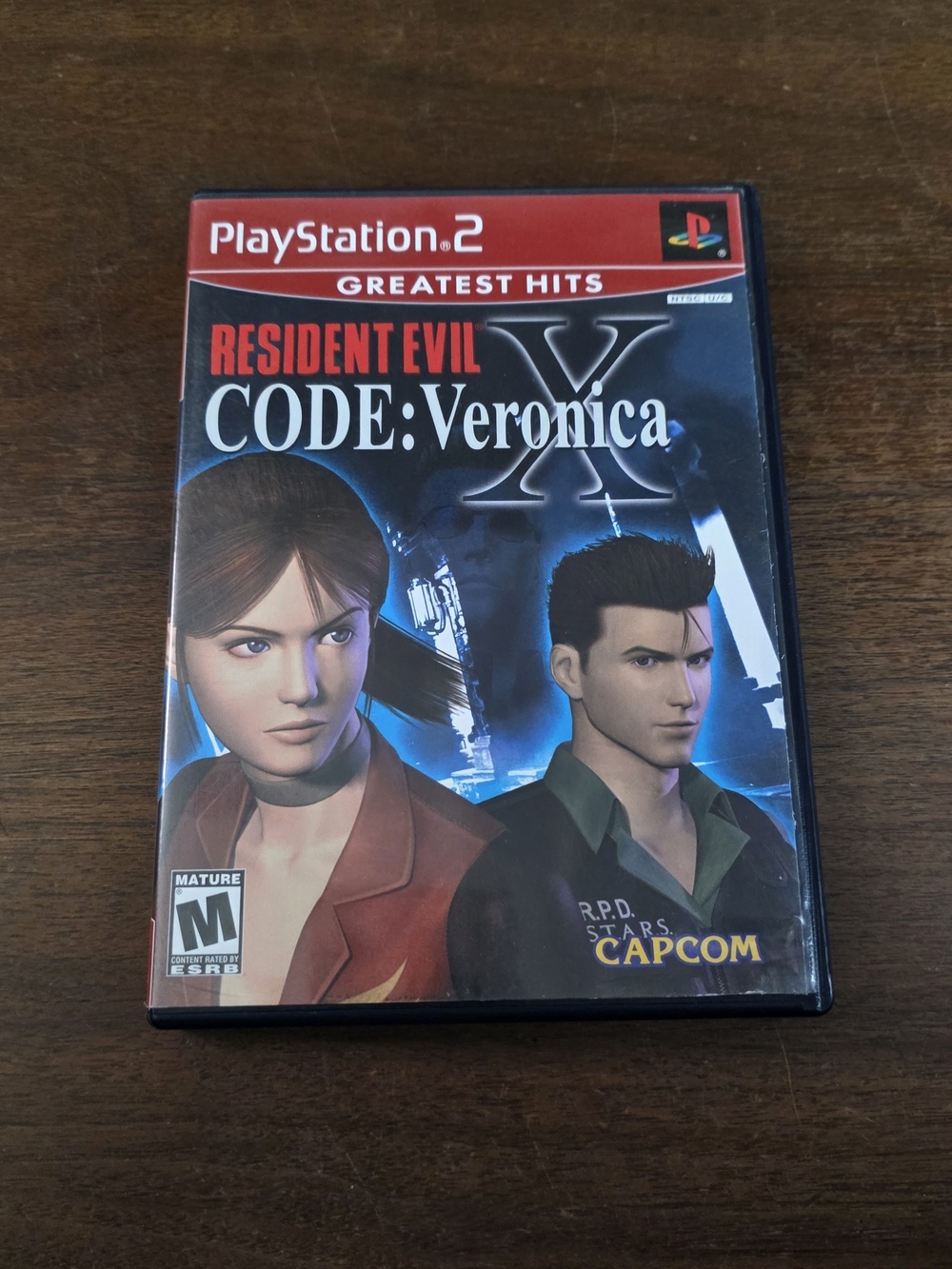 Sony PS2 Resident Evil CODE: Veronica Game